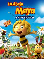 Cartel de La abeja Maya. La película