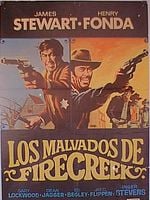 Cartel de Los malvados de Firecreek