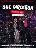 Cartel de One Direction: Where We Are - La película del concierto