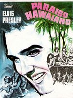 Cartel de Paraíso hawaiano