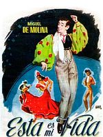 Cartel de Ésta es mi vida