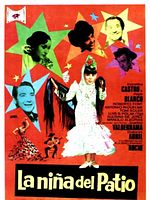 Cartel de La niña del patio