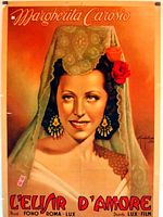 Cartel de L'elisir d'amore