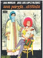 Cartel de Una pareja... distinta