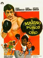 Cartel de El marino de los puños de oro