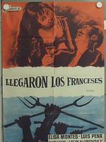 Cartel de Llegaron los franceses