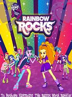 Cartel de My Little Pony: Equestria Girls - Rainbow Rocks