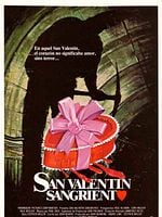Cartel de San Valentín sangriento