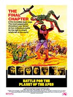 Cartel de La conquista del planeta de los simios