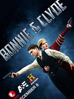 Cartel de Los jóvenes Bonnie y Clyde