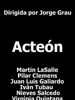 Cartel de Acteón