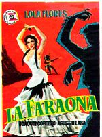 Cartel de La faraona