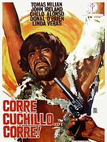 Cartel de Corre, cuchillo... corre!