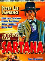 Cartel de Un dólar para Sartana