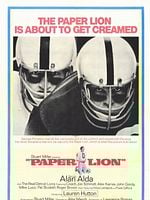 Cartel de León de papel