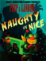 Cartel de Patrulla de aterrizaje. Traviesos contra buenos