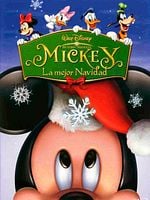 Cartel de Mickey, la mejor navidad
