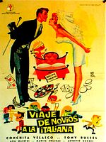 Cartel de Viaje de novios a la italiana