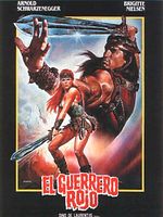 Cartel de El guerrero rojo