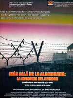 Cartel de Más allá de la Alambrada: La Memoria del Horror