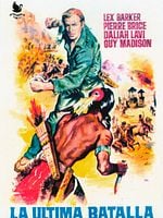 Cartel de La última batalla de los apaches