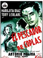 Cartel de El pescador de coplas