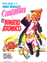 Cartel de El bombero atómico