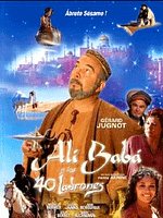 Cartel de Ali Babá y los cuarenta ladrones