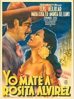 Cartel de Yo maté a Rosita Alvírez