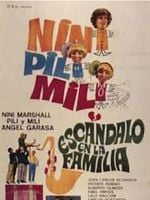 Cartel de Escándalo en la familia