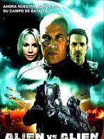 Cartel de Alien vs alien