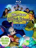 Cartel de Tom y Jerry conocen a Sherlock Holmes