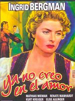 Cartel de Ya no creo en el amor