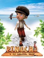 Cartel de Pinocho y su amiga Coco