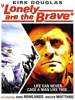 Cartel de Los valientes andan solos