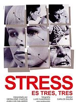 Cartel de Stress, es tres, tres
