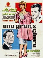 Cartel de Una gran señora