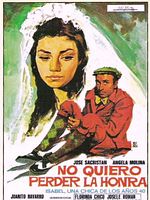 Cartel de No quiero perder la honra