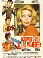 Cartel de ¡Cómo sois las mujeres!