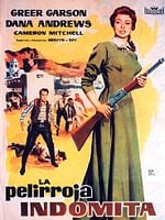 Cartel de La pelirroja indómita