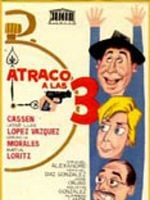 Cartel de Atraco a las tres