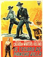 Cartel de El tesoro de Pancho Villa