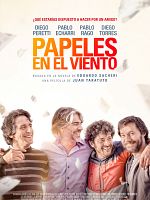 Cartel de Papeles en el viento