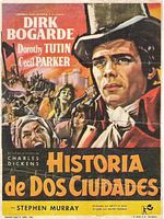 Cartel de Historia de dos ciudades