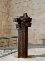 Cartel de Chillida: Lo profundo es el aire