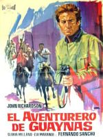 Cartel de El aventurero de Guaynas