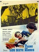 Cartel de El tigre de los siete mares