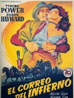 Cartel de El correo del Infierno