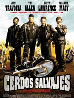 Cartel de Cerdos salvajes (con un par... de ruedas)