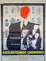 Cartel de Excelentísimos cadáveres